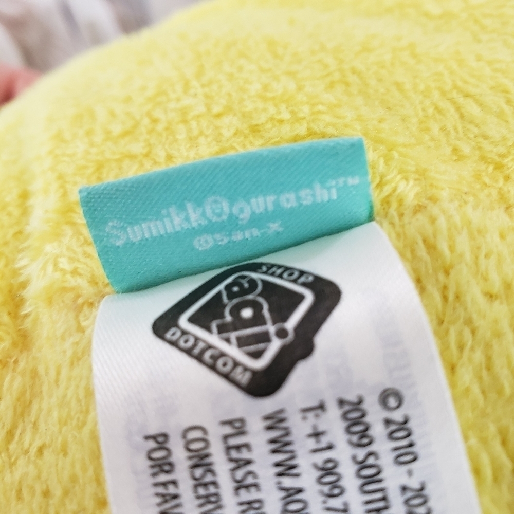 ๐SOLD๐Sumikko Gurashi San-X Yellow Penguin Dinosaur 17 Inch Plush Cuddler 2021 - Picture 6 of 9